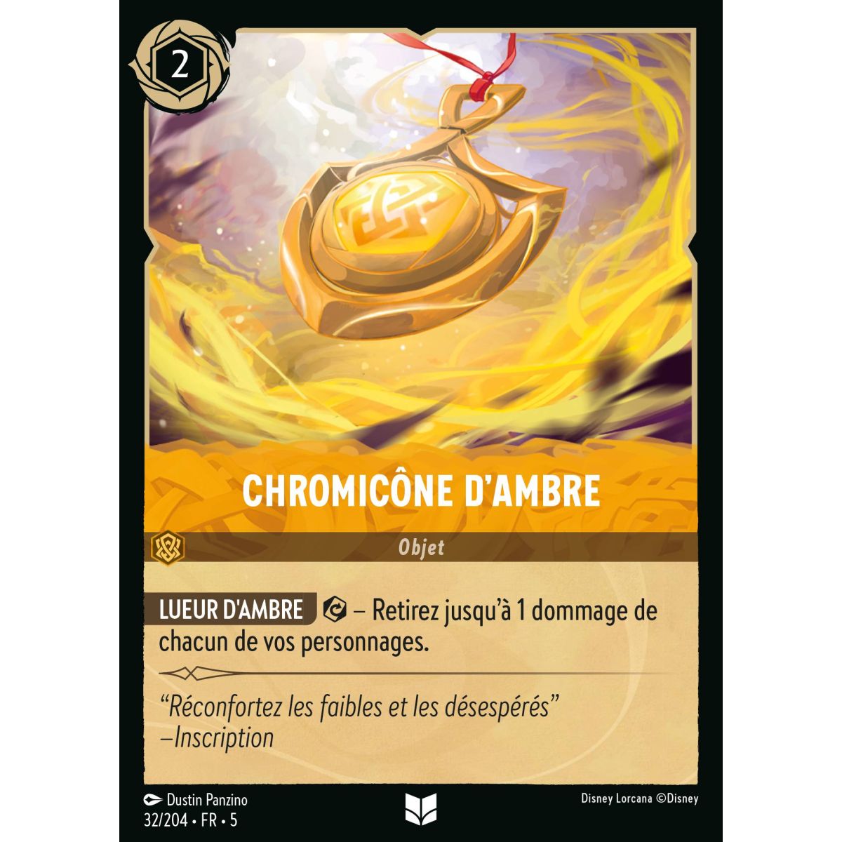 Chromicône d'Ambre - 32/204 - SSK - Ciel Scintillant - Brillante - Premium - Français