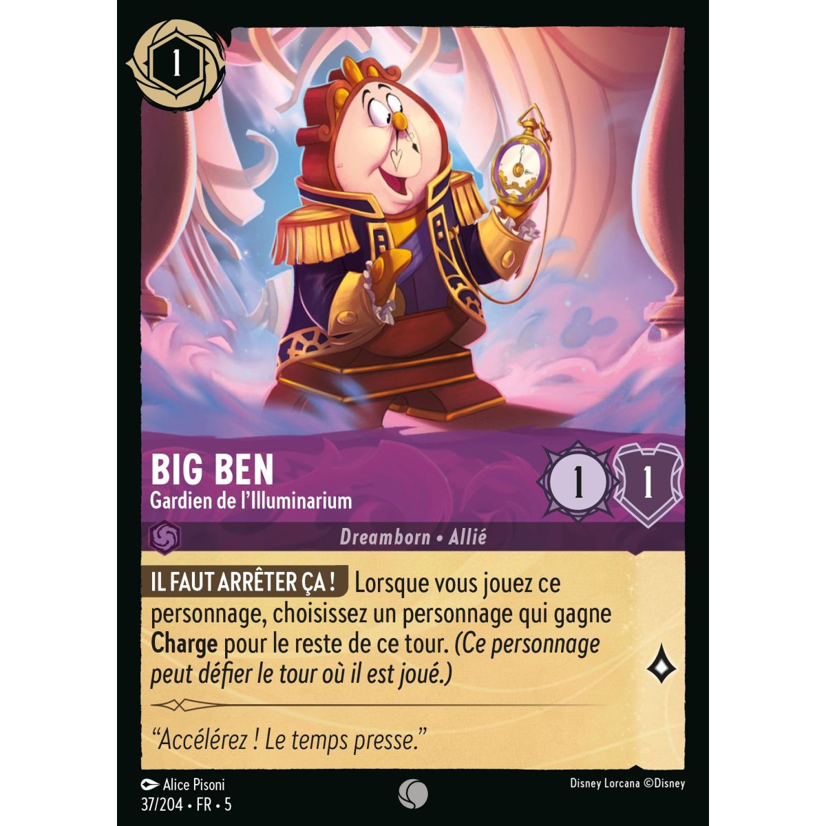 Big Ben - Gardien de l'Illuminarium - 37/204 - SSK - Ciel Scintillant - Brillante - Premium - Français