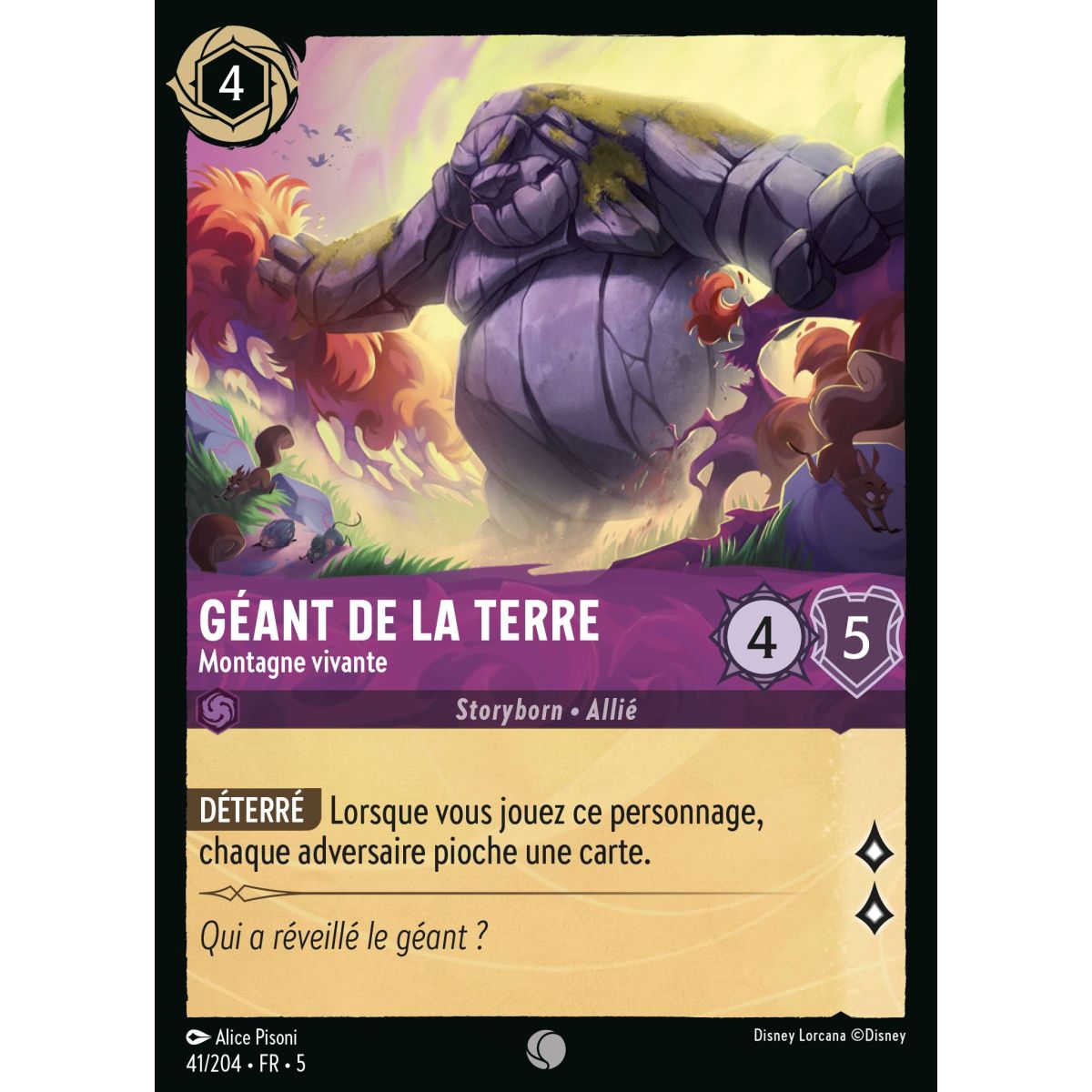 Géant de la Terre - Montagne vivante - 41/204 - SSK - Ciel Scintillant - Commune - Français