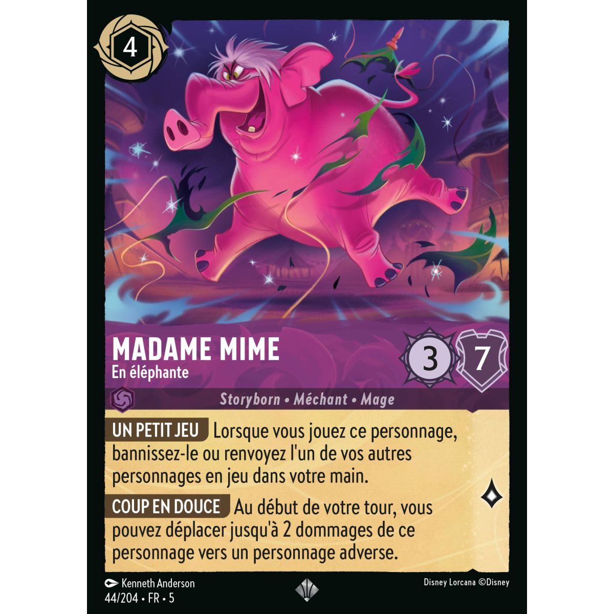 Madame Mime - En éléphante - 44/204 - SSK - Ciel Scintillant - Super Rare - Français