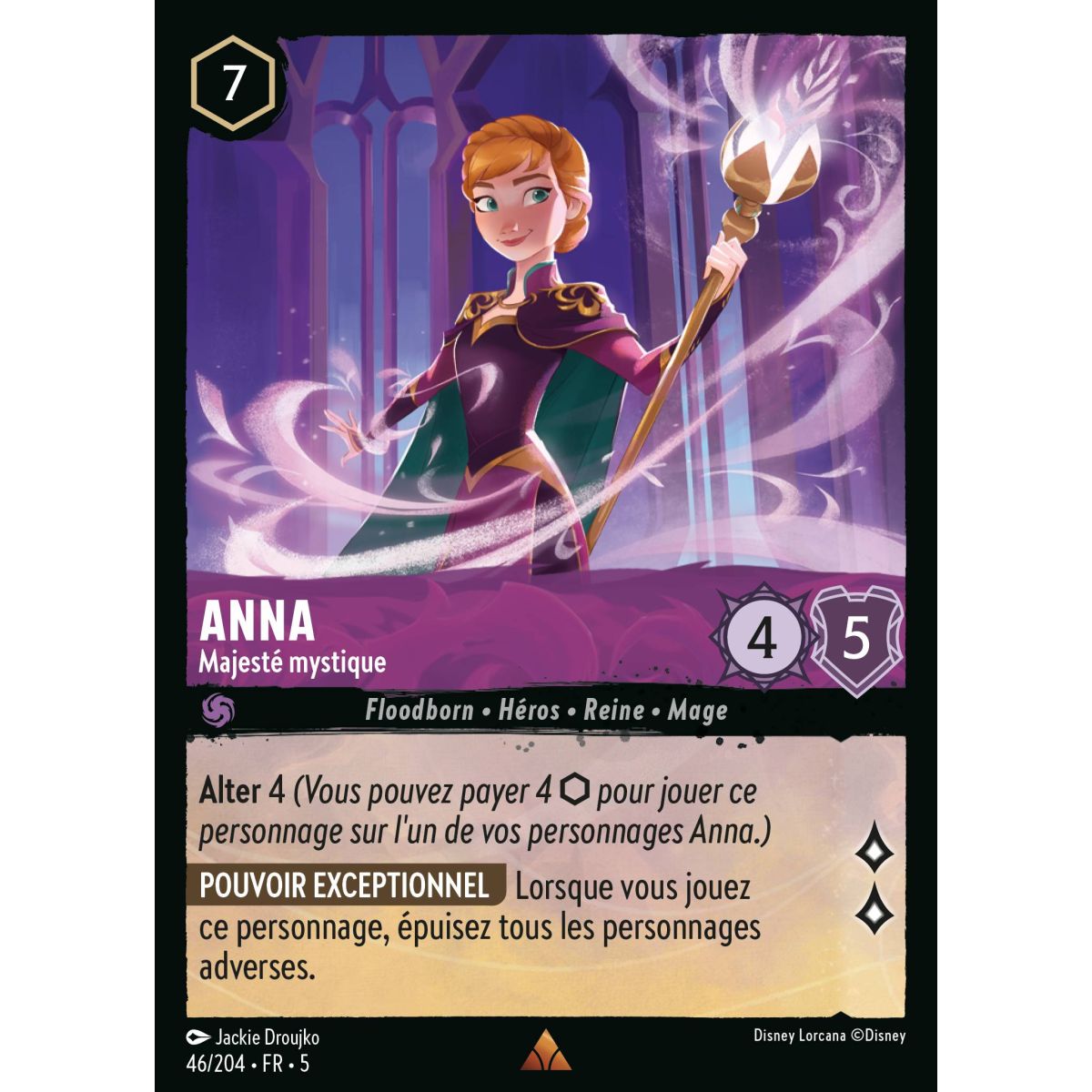 Anna - Majesté mystique - 46/204 - SSK - Ciel Scintillant - Rare - Français