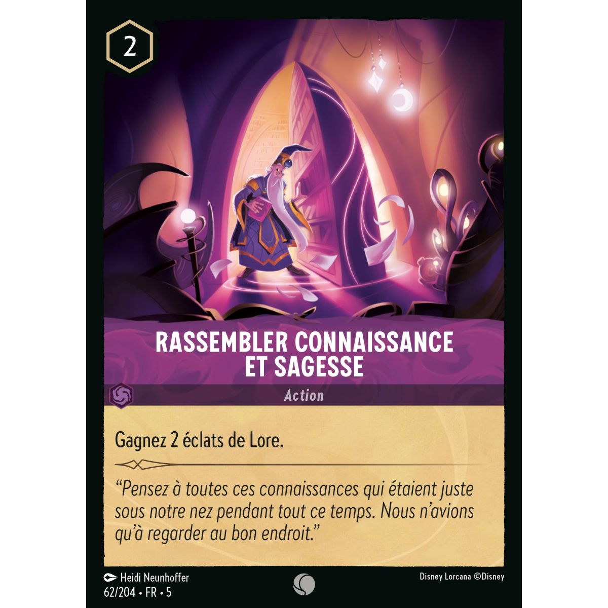 Rassembler Connaissance et Sagesse - 62/204 - SSK - Ciel Scintillant - Commune - Français