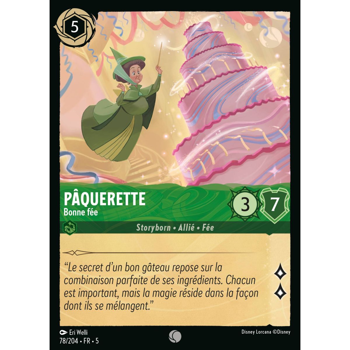 Pâquerette - Bonne fée - 78/204 - SSK - Ciel Scintillant - Brillante - Premium - Français