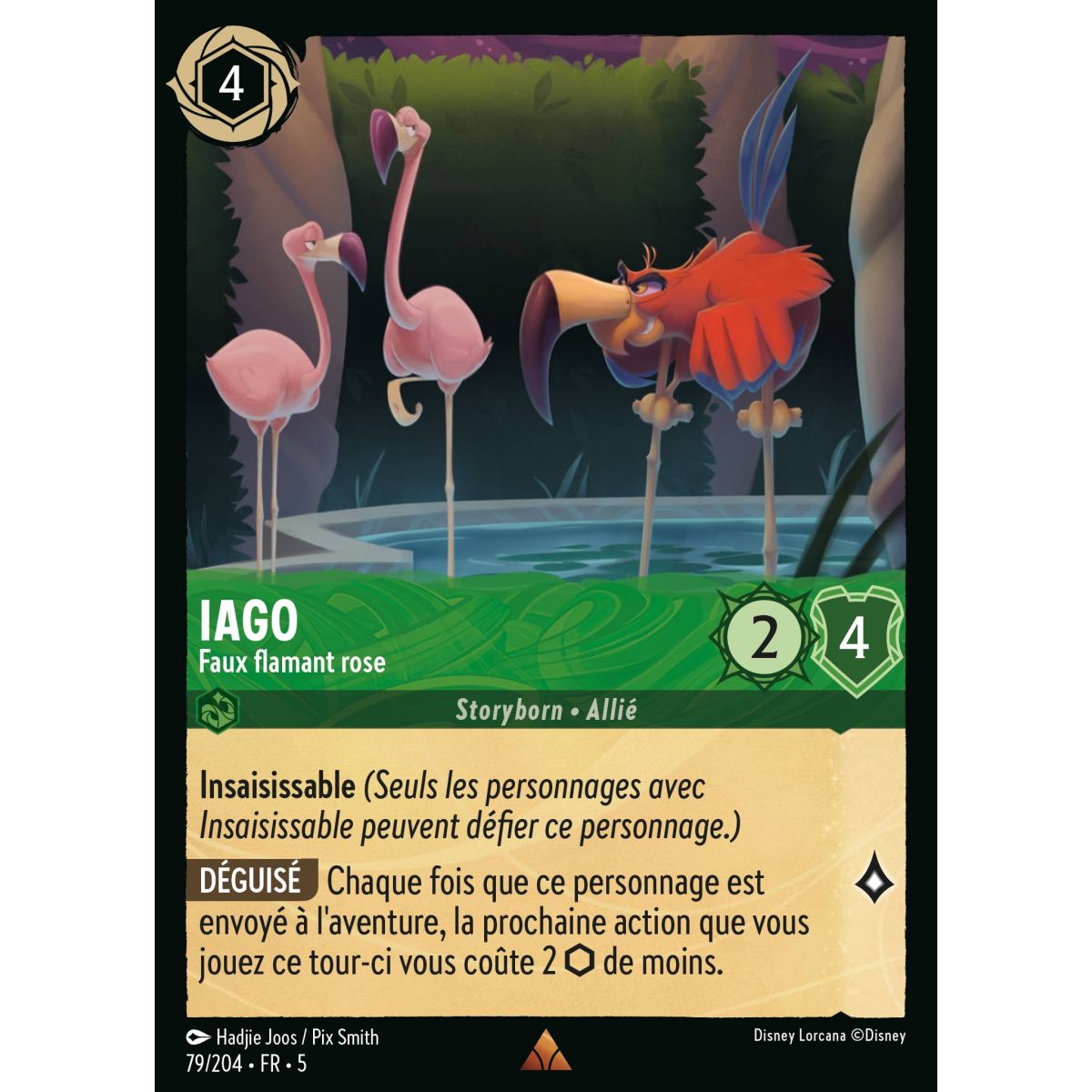 Iago - Faux flamant rose - 79/204 - SSK - Ciel Scintillant - Rare - Français