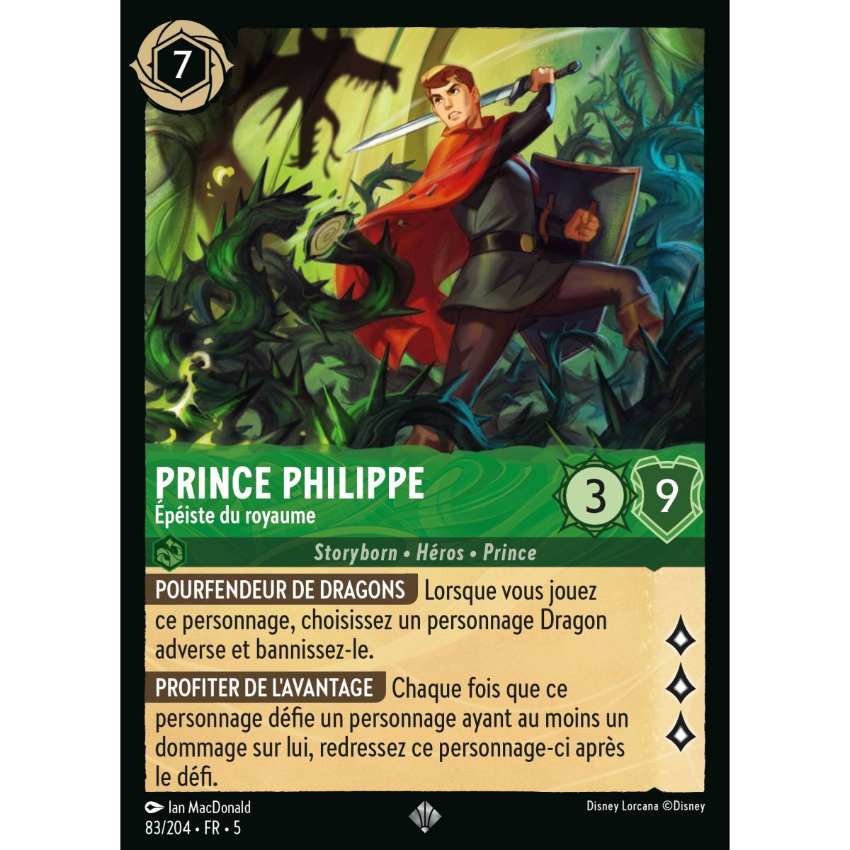 Prince Philippe - Épéiste du royaume - 83/204 - SSK - Ciel Scintillant - Super Rare - Français