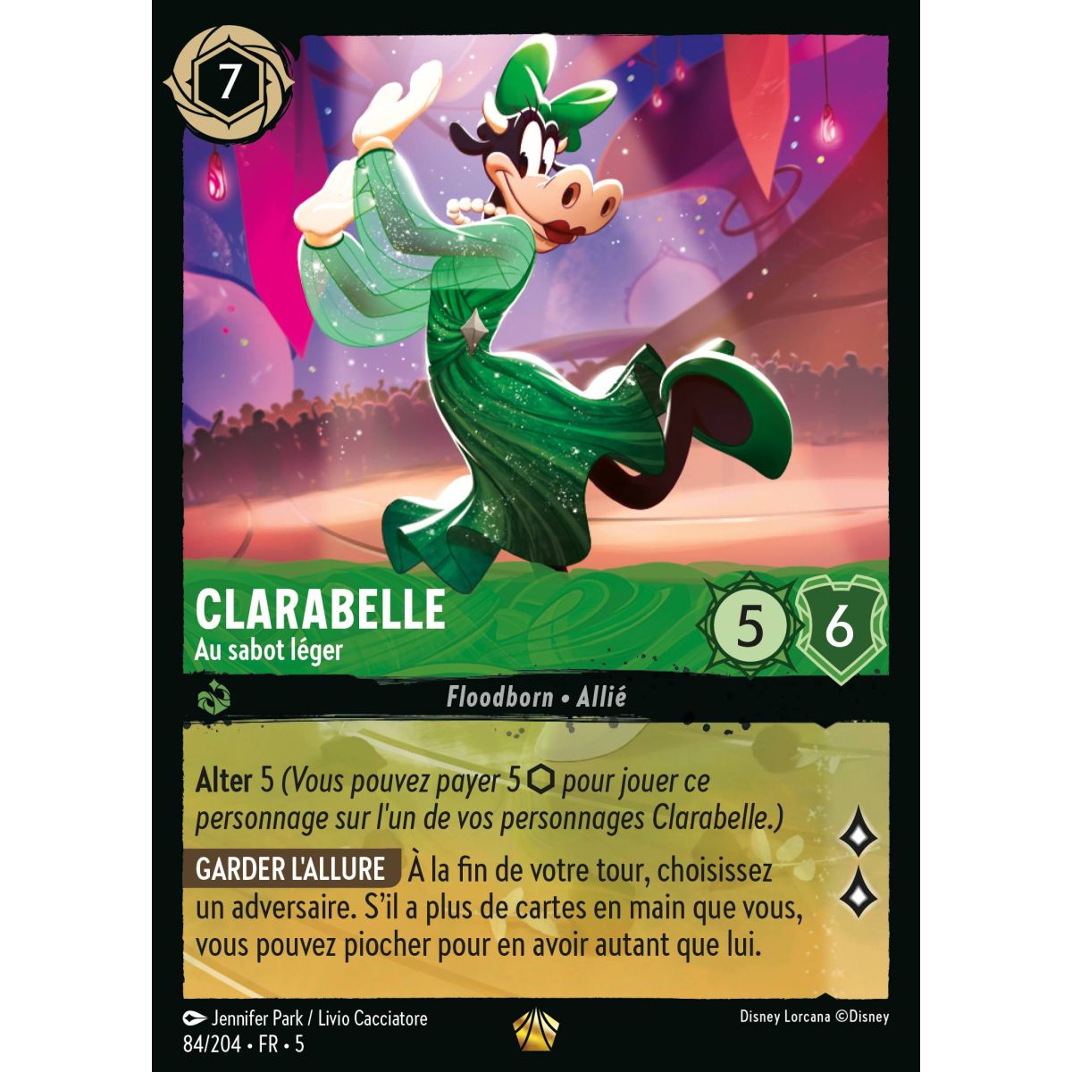 Clarabelle - Au sabot léger - 84/204 - SSK - Ciel Scintillant - Légendaire - Français