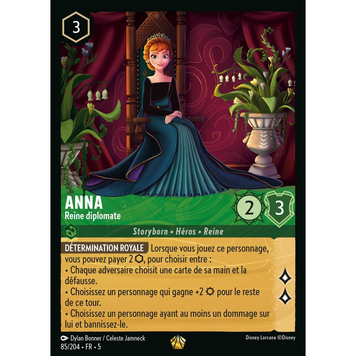 Anna - Reine diplomate - 85/204 - SSK - Ciel Scintillant - Brillante - Premium - Français