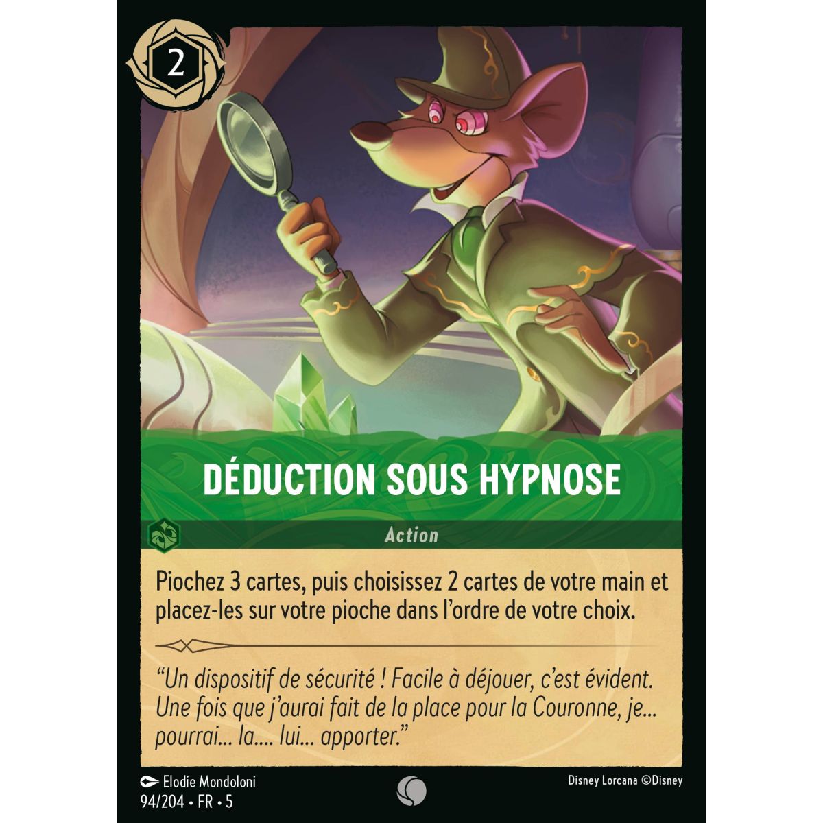 Déduction sous hypnose - 94/204 - SSK - Ciel Scintillant - Brillante - Premium - Français