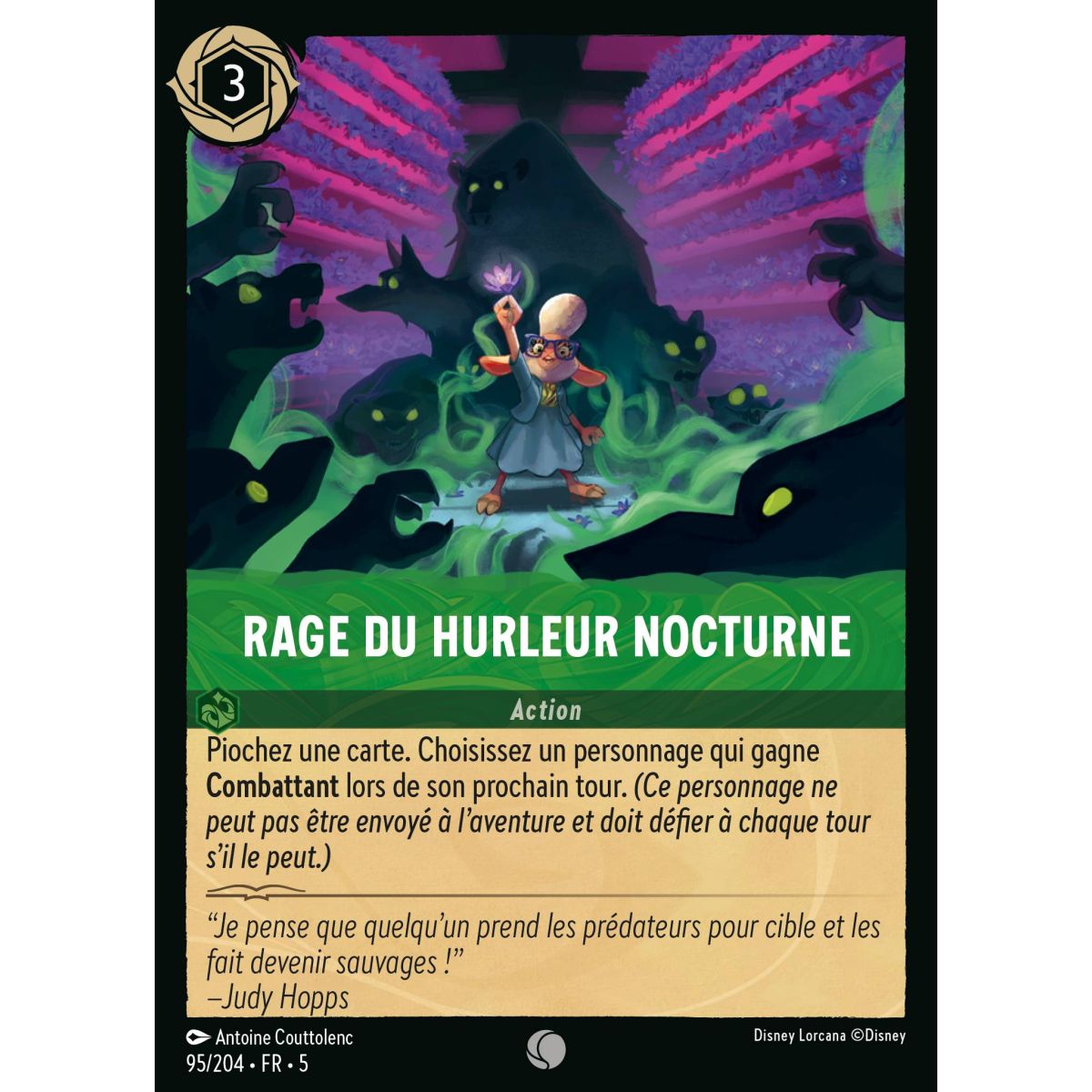 Rage du Hurleur nocturne - 95/204 - SSK - Ciel Scintillant - Commune - Français