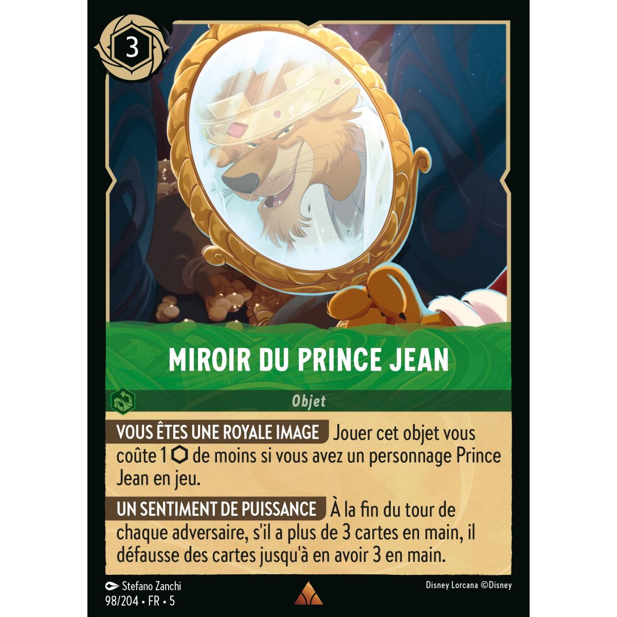 Miroir du Prince Jean - 98/204 - SSK - Ciel Scintillant - Rare - Français