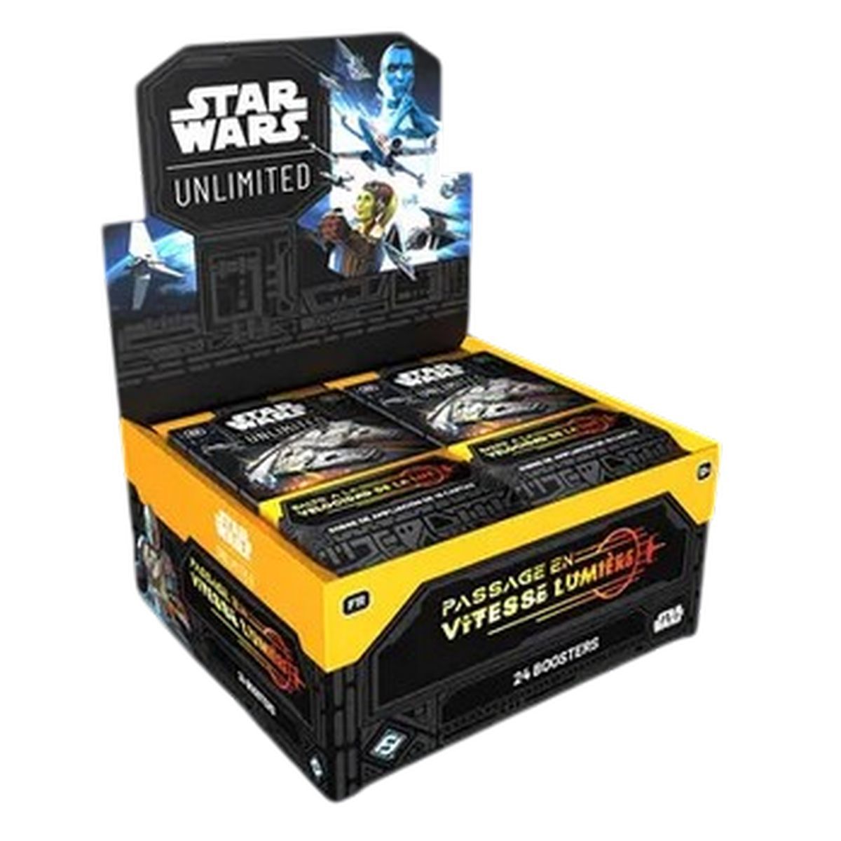 Star Wars Unlimited - Boîte de 24 Boosters - SW Unlimited : Passage en Vitesse Lumière - FR