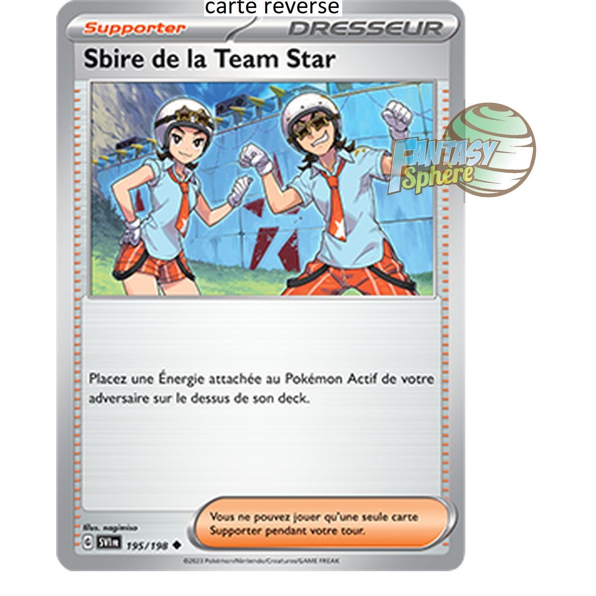 Sbire de la Team Star - Reverse 195/198 - Ecarlate et Violet