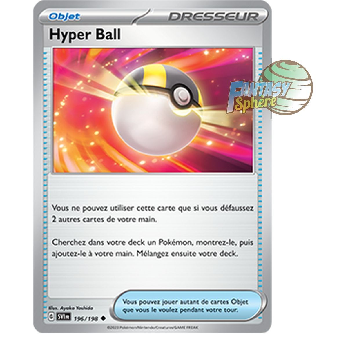 Item Hyper Ball - Peu Commune 196/198 - Ecarlate et Violet