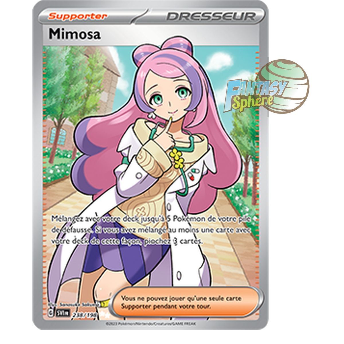 Item Mimosa - Ultra Rare 238/198 - Ecarlate et Violet