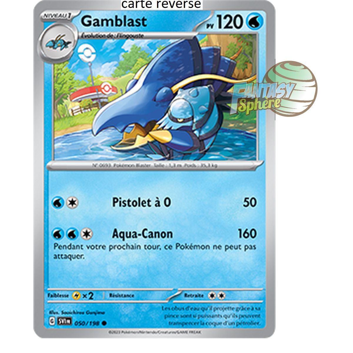 Gamblast - Reverse 50/198 - Ecarlate et Violet