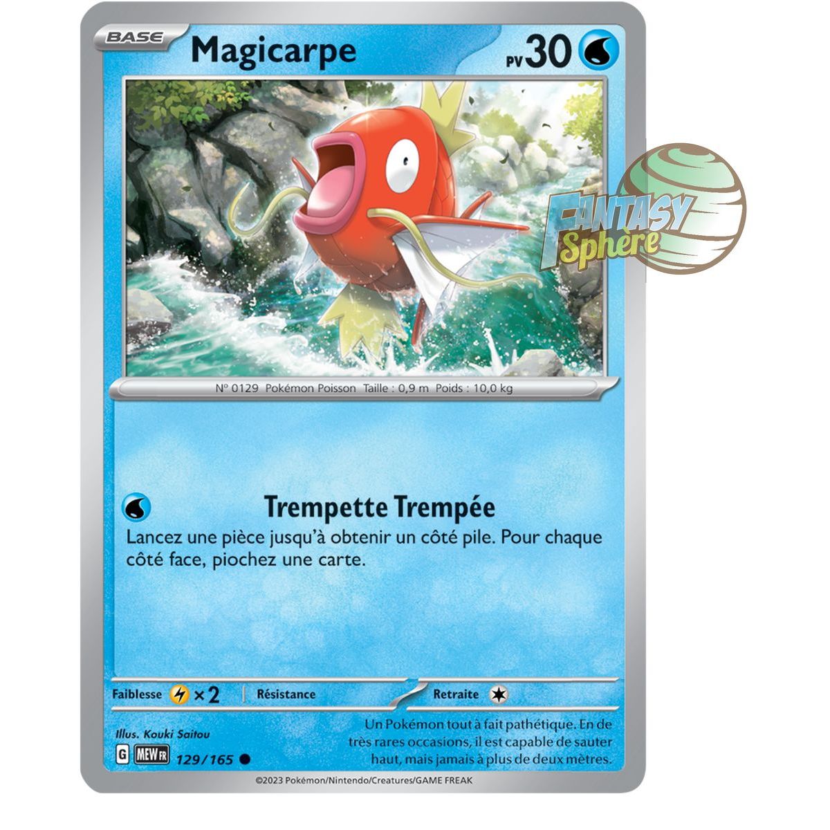 Magicarpe - Reverse 129/165 - Ecarlate et Violet 151