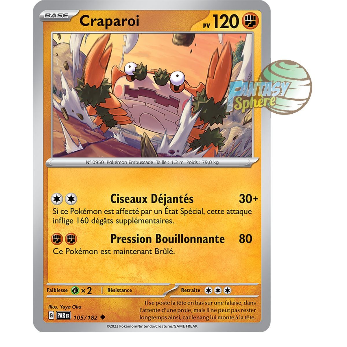 Craparoi - Reverse 105/182 - Ecarlate et Violet Faille Paradoxe