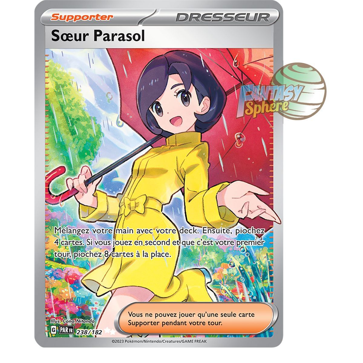 Item Sœur Parasol - Ultra Rare 238/182 - Ecarlate et Violet Faille Paradoxe