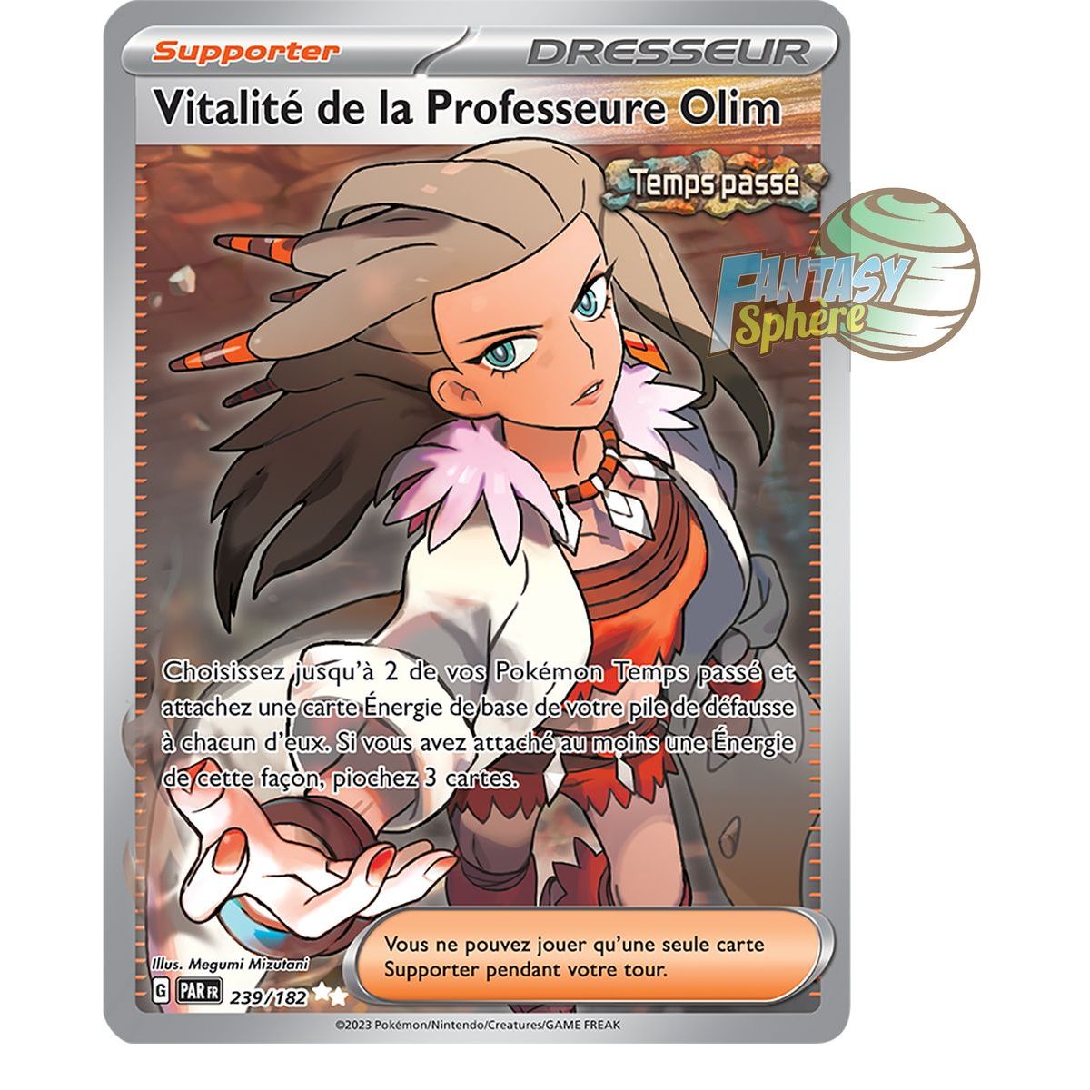 Vitalité de la Professeure Olim - Ultra Rare 239/182 - Ecarlate et Violet Faille Paradoxe