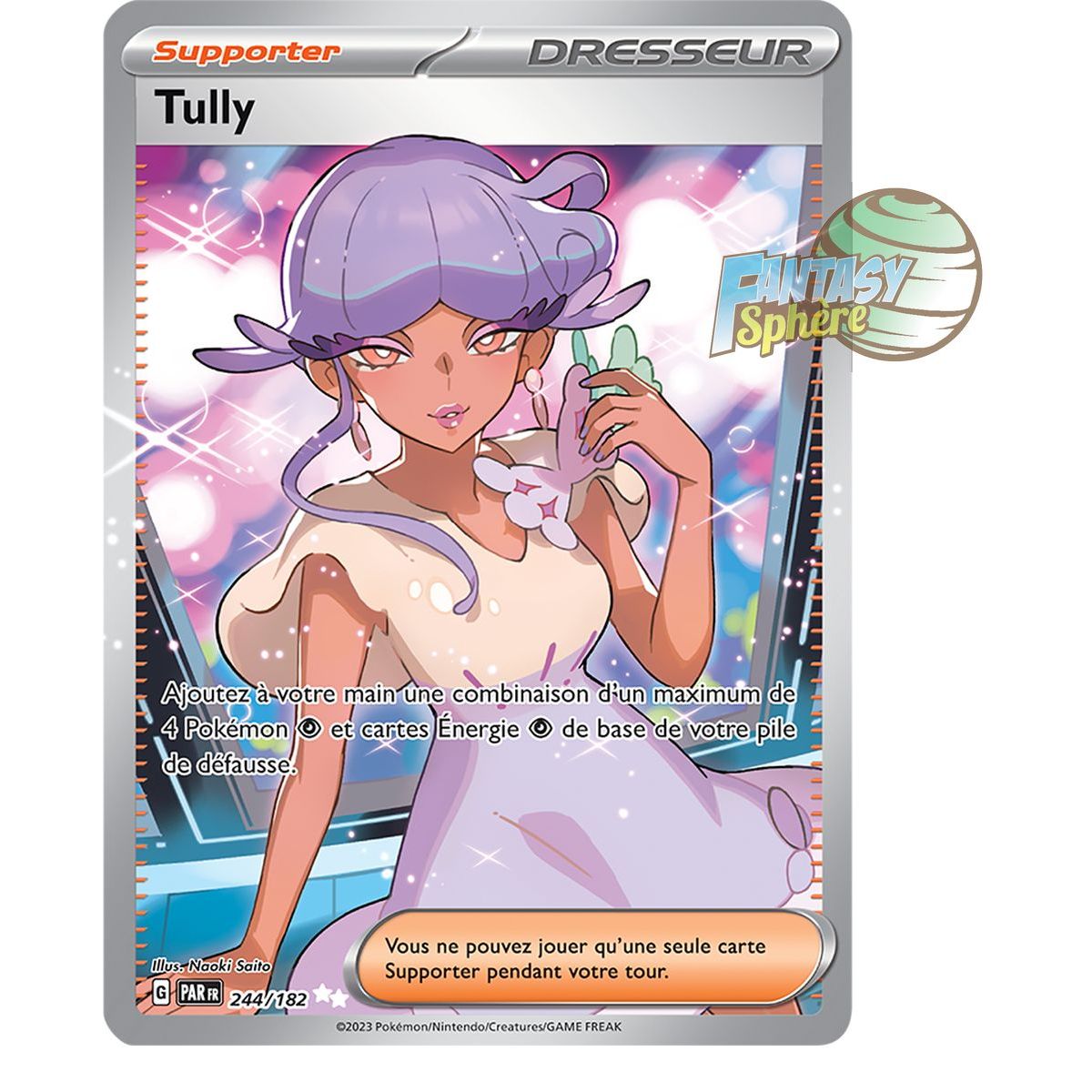 Tully - Ultra Rare 244/182 - Ecarlate et Violet Faille Paradoxe