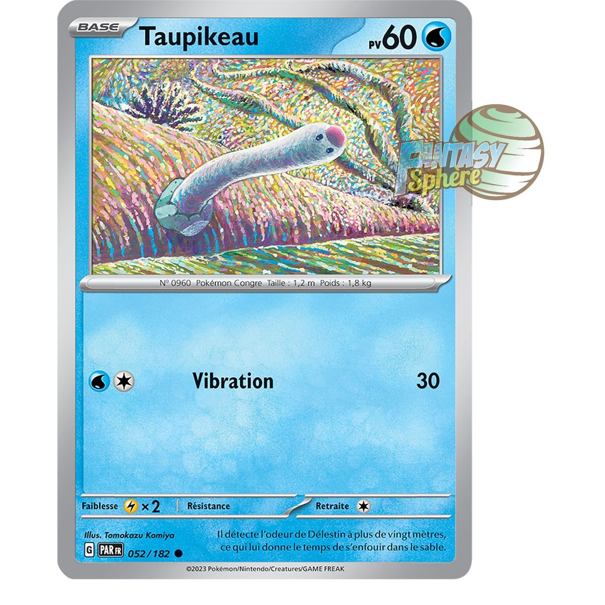 Taupikeau - Reverse 52/182 - Ecarlate et Violet Faille Paradoxe