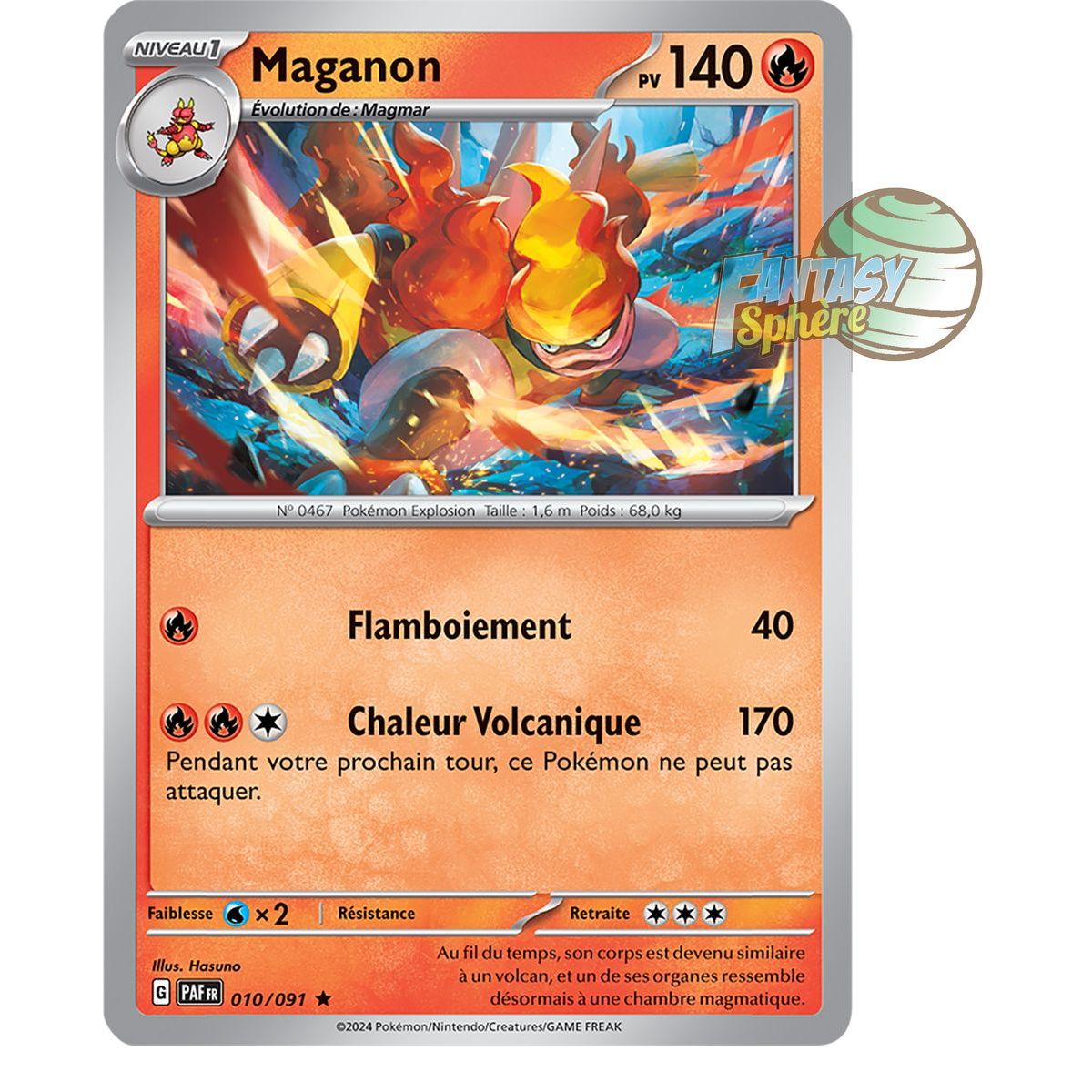 Maganon - Holo Rare 10/91 - Ecarlate et Violet Destinées de Paldea