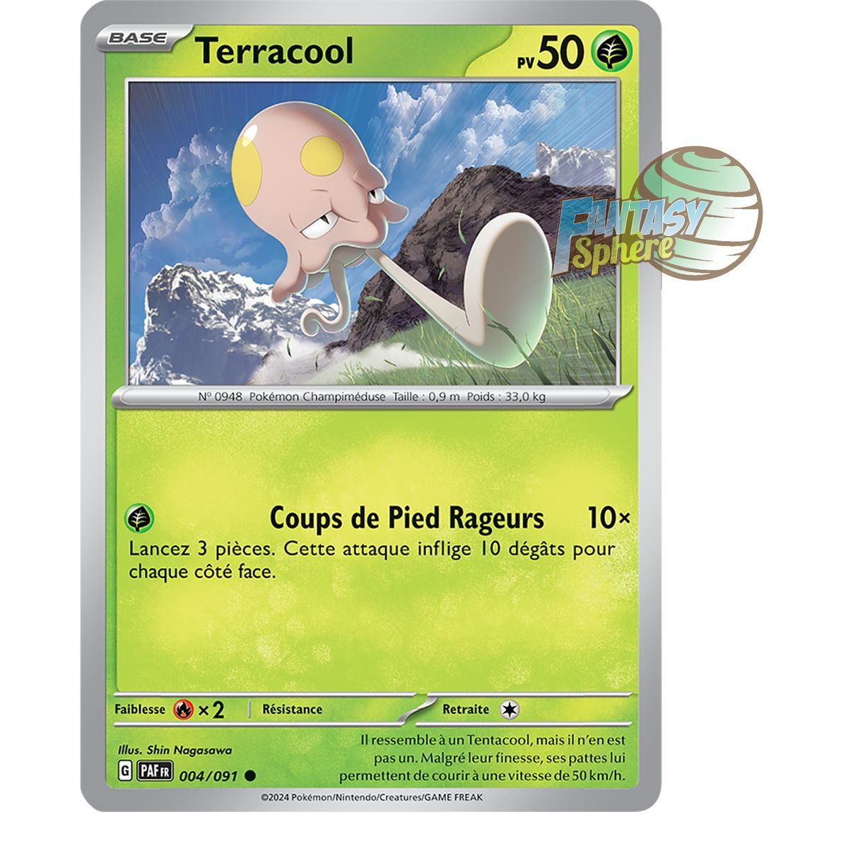 Terracool - Reverse 4/91 - Ecarlate et Violet Destinées de Paldea