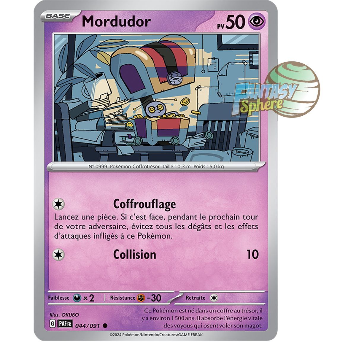 Mordudor - Reverse 44/91 - Ecarlate et Violet Destinées de Paldea