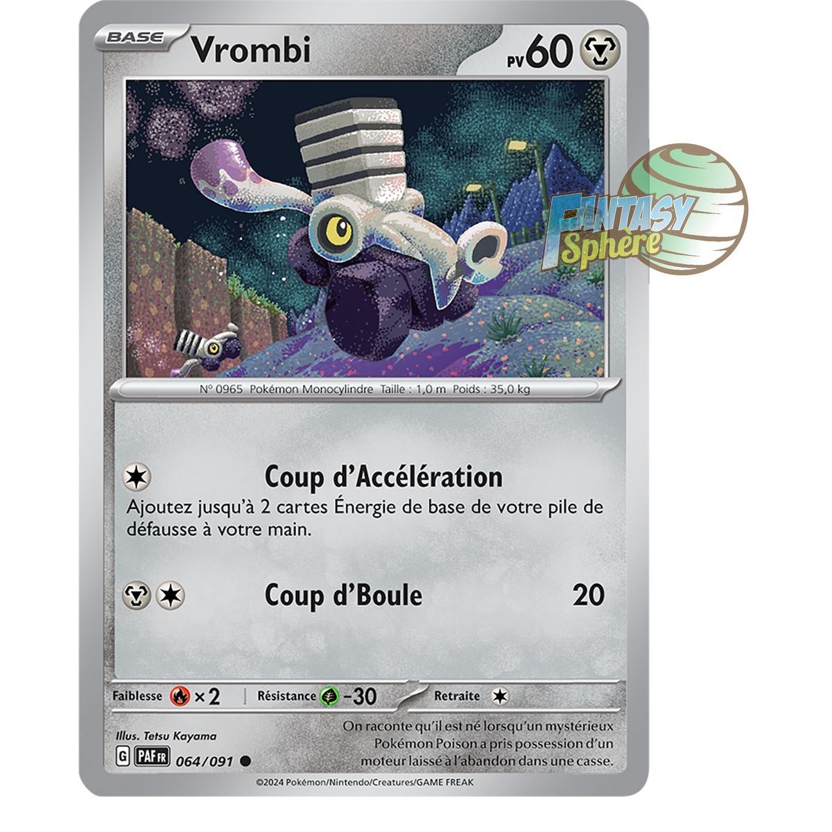 Vrombi - Reverse 64/91 - Ecarlate et Violet Destinées de Paldea