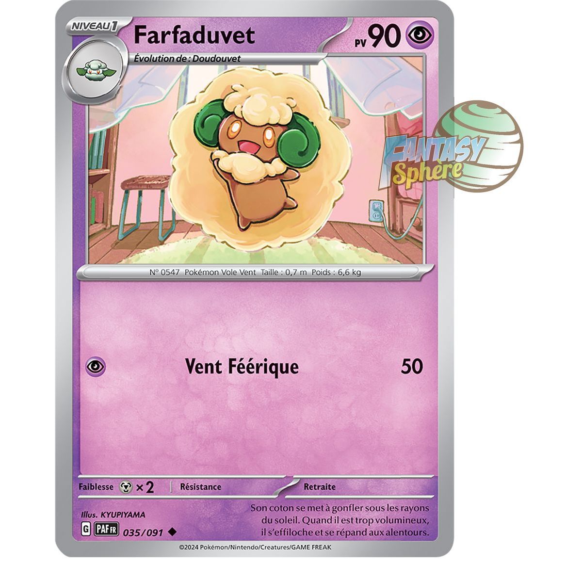 Farfaduvet - Reverse 35/91 - Ecarlate et Violet Destinées de Paldea