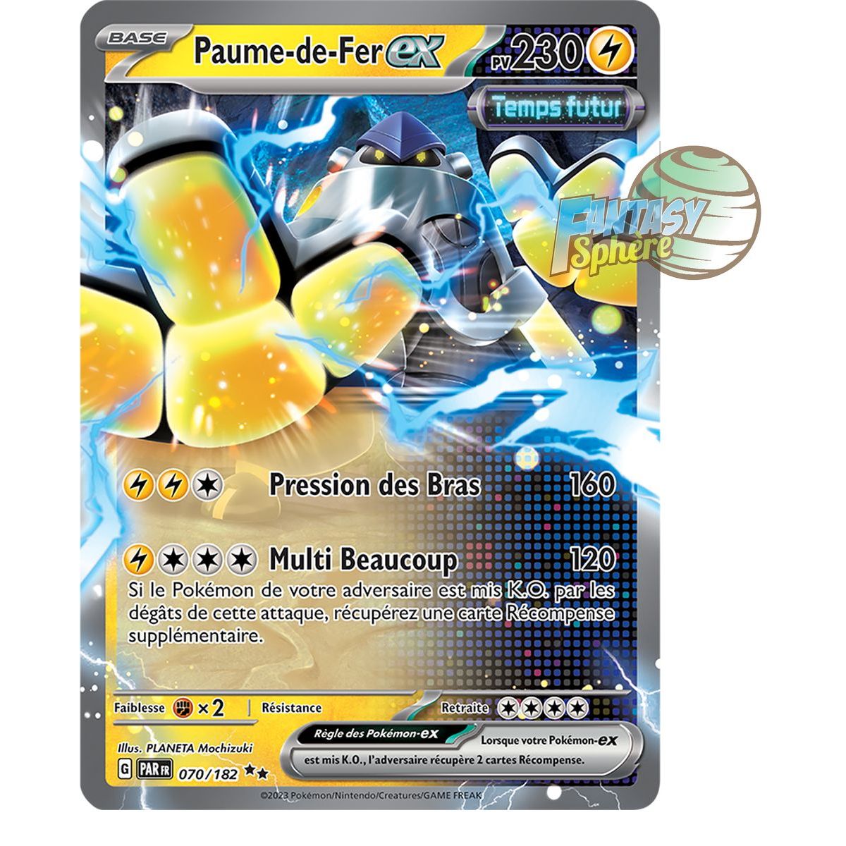 Item Paume-de-Fer EX - Double Rare 70/182 - Ecarlate et Violet Faille Paradoxe