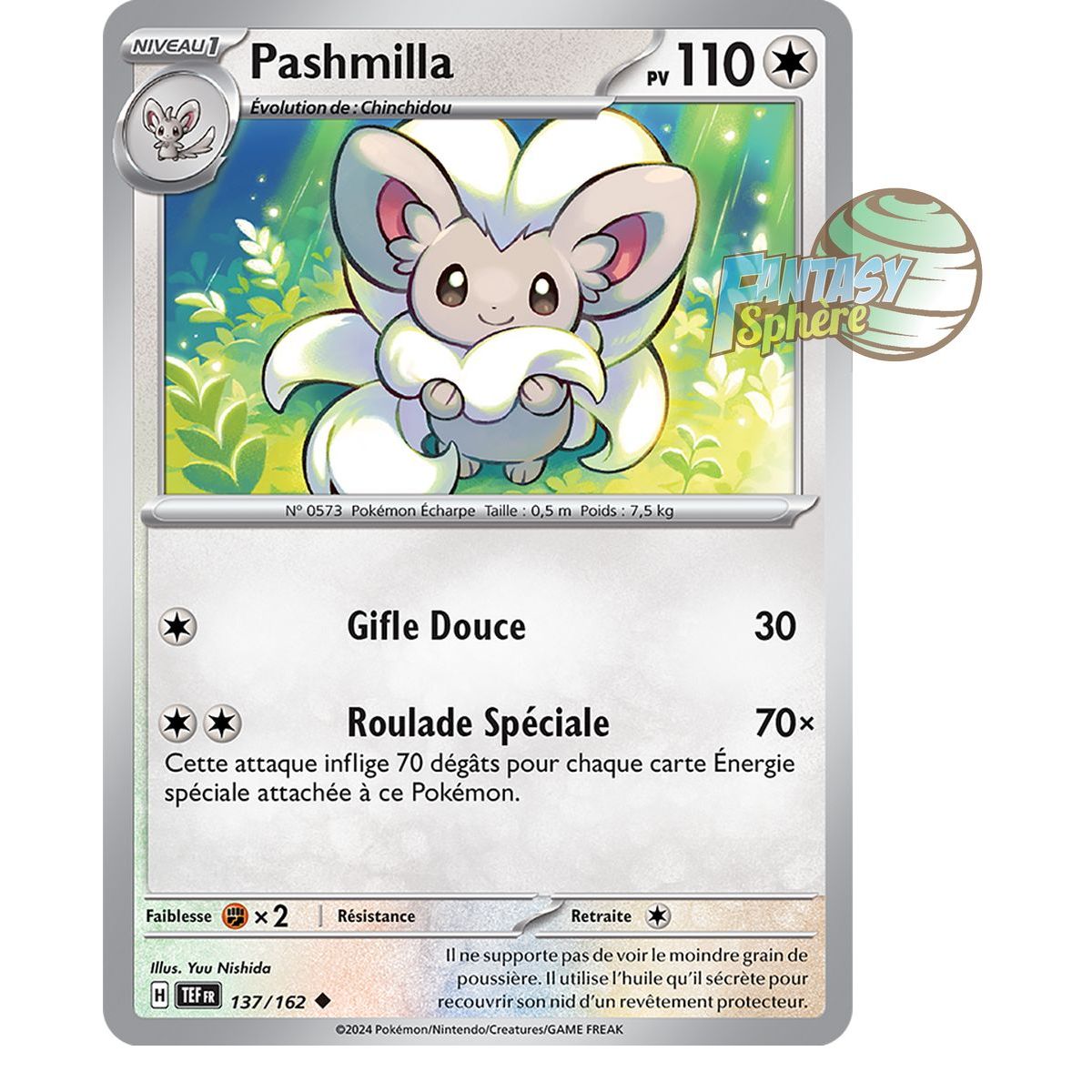 Pashmilla - Reverse 137/162 - Ecarlate et Violet Forces Temporelles