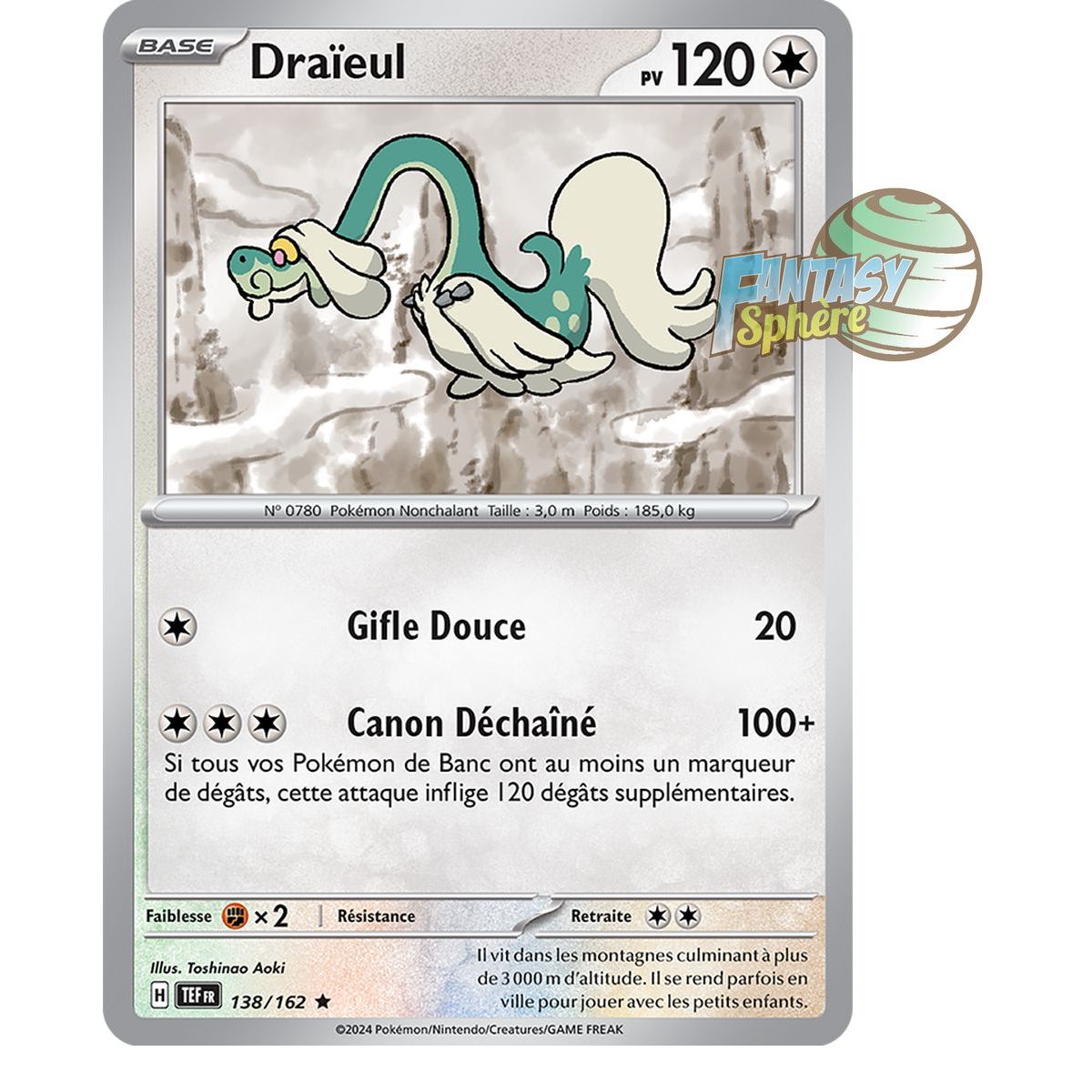 Draïeul - Holo Rare 138/162 - Ecarlate et Violet Forces Temporelles