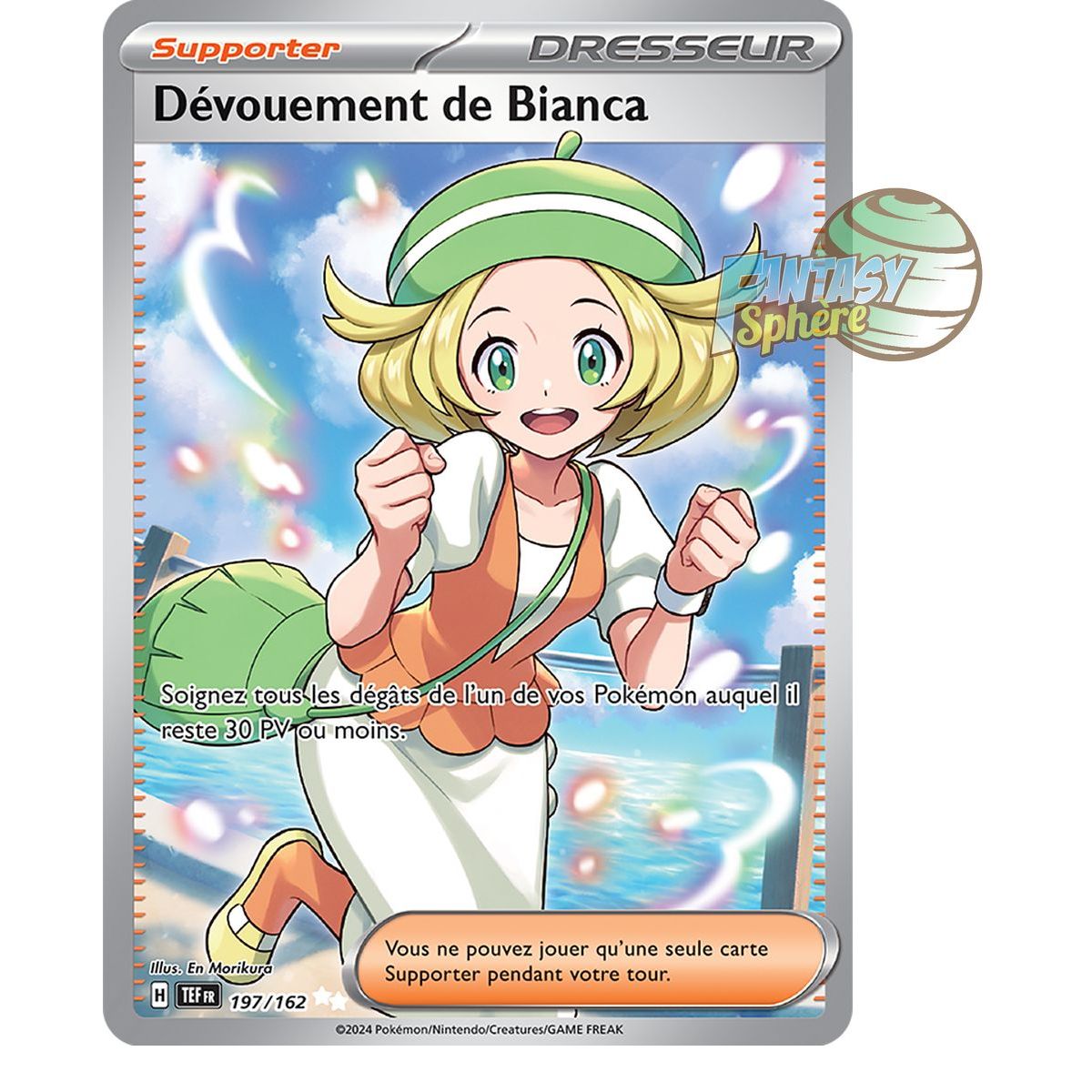 Dévouement de Bianca - Ultra Rare 197/162 - Ecarlate et Violet Forces Temporelles