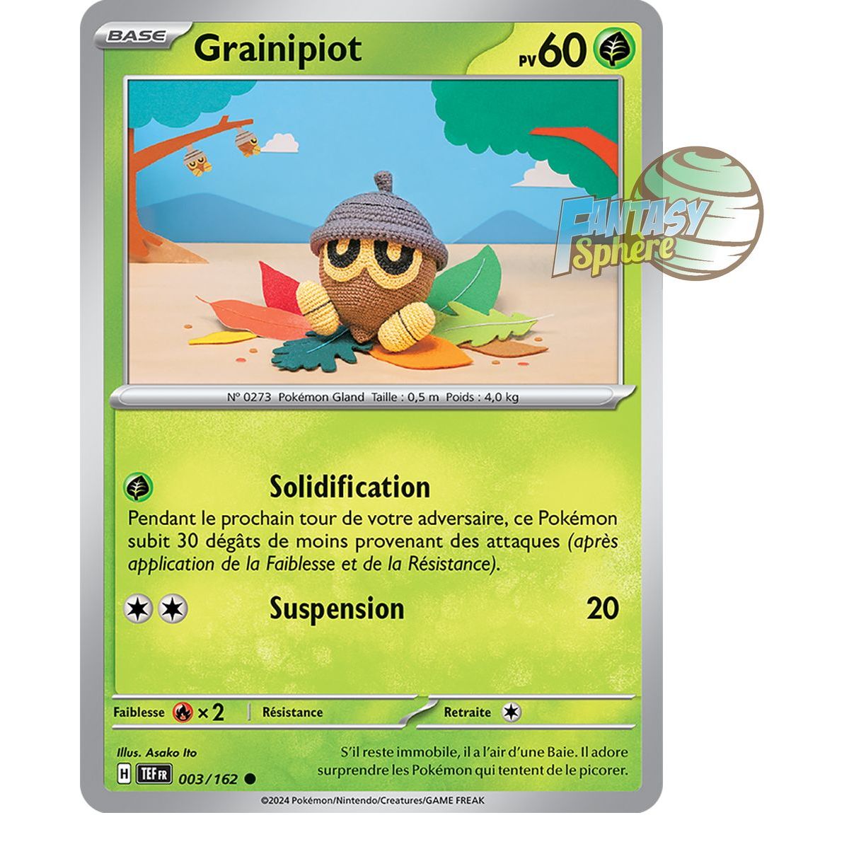 Item Grainipiot - Reverse 3/162 - Ecarlate et Violet Forces Temporelles