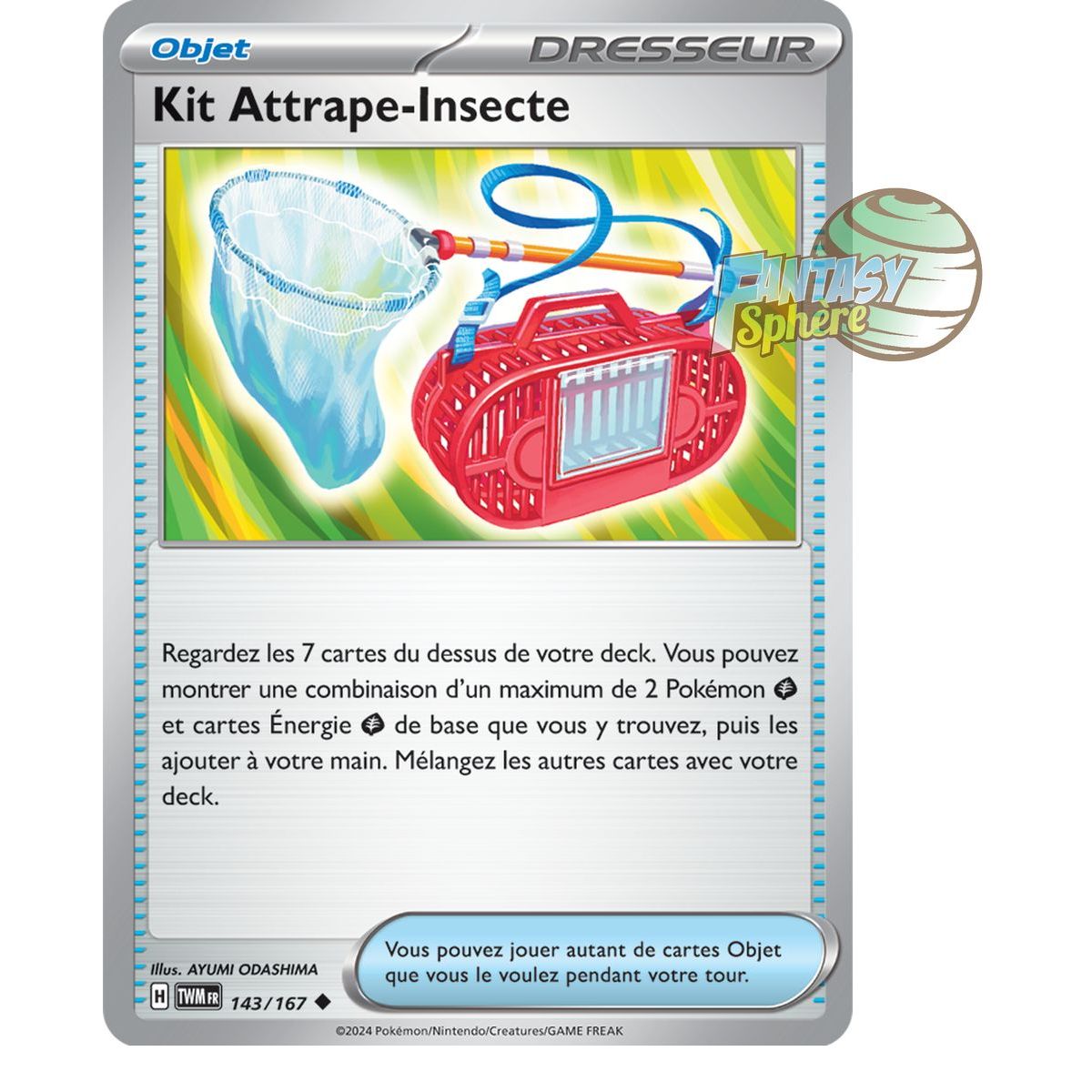 Item Kit Attrape-Insecte - Reverse 143/167 - Ecarlate et Violet Mascarade Crépusculaire