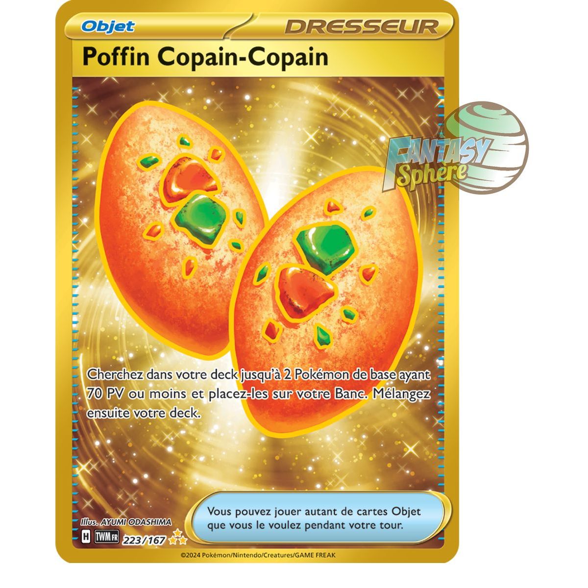 Item Poffin Copain-Copain - Hyper Rare 223/167 - Ecarlate et Violet Mascarade Crépusculaire