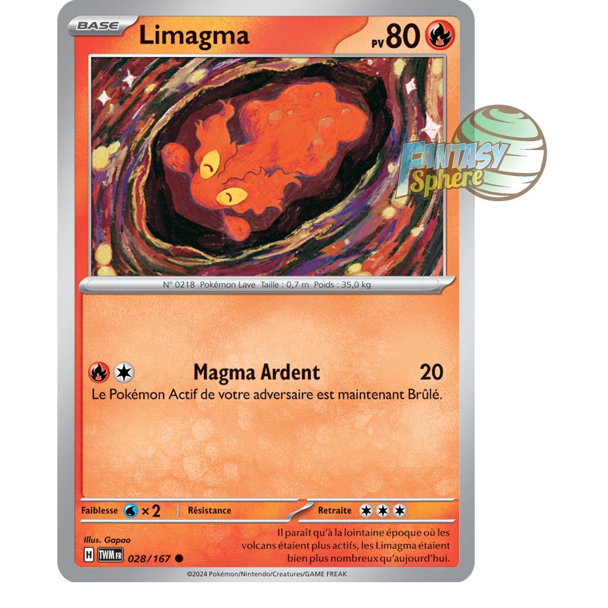 Item Limagma - Reverse 28/167 - Ecarlate et Violet Mascarade Crépusculaire