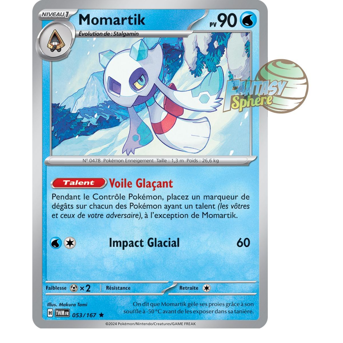 Momartik - Holo Rare 53/167 - Ecarlate et Violet Mascarade Crépusculaire