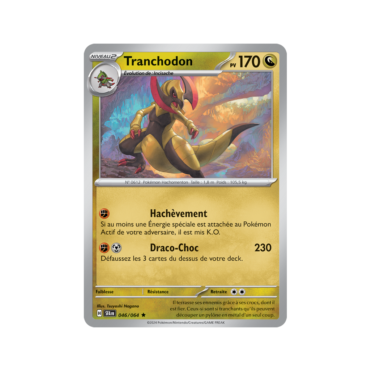 Tranchodon - Holo Rare 46/64 - Ecarlate et Violet Fable Nébuleuse