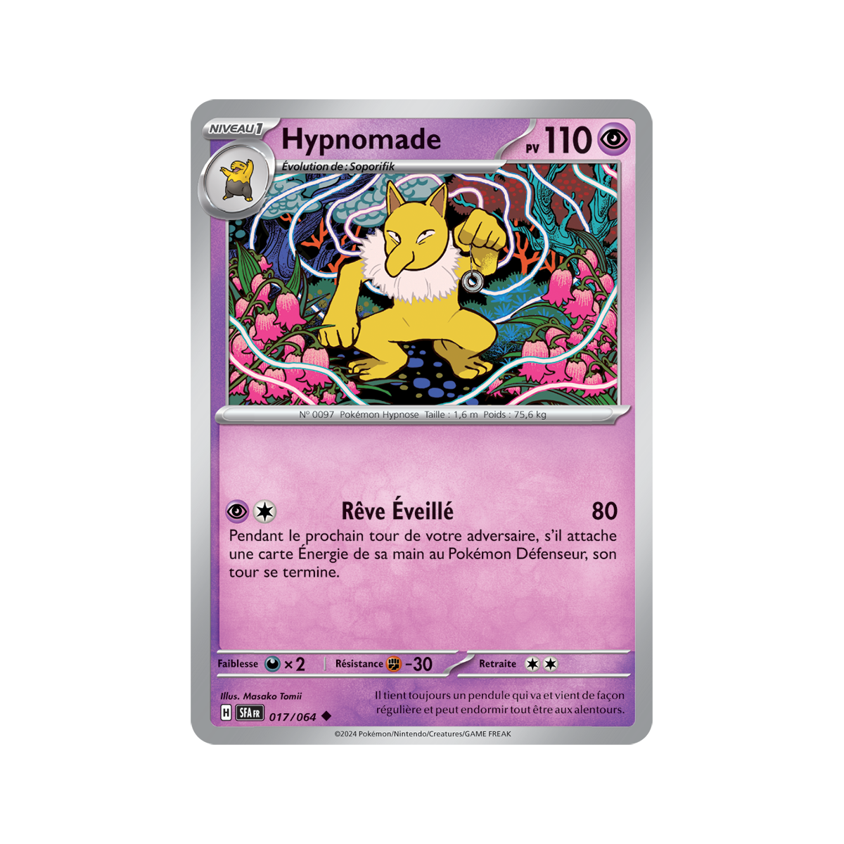 Item Hypnomade - Reverse 17/64 - Ecarlate et Violet Fable Nébuleuse