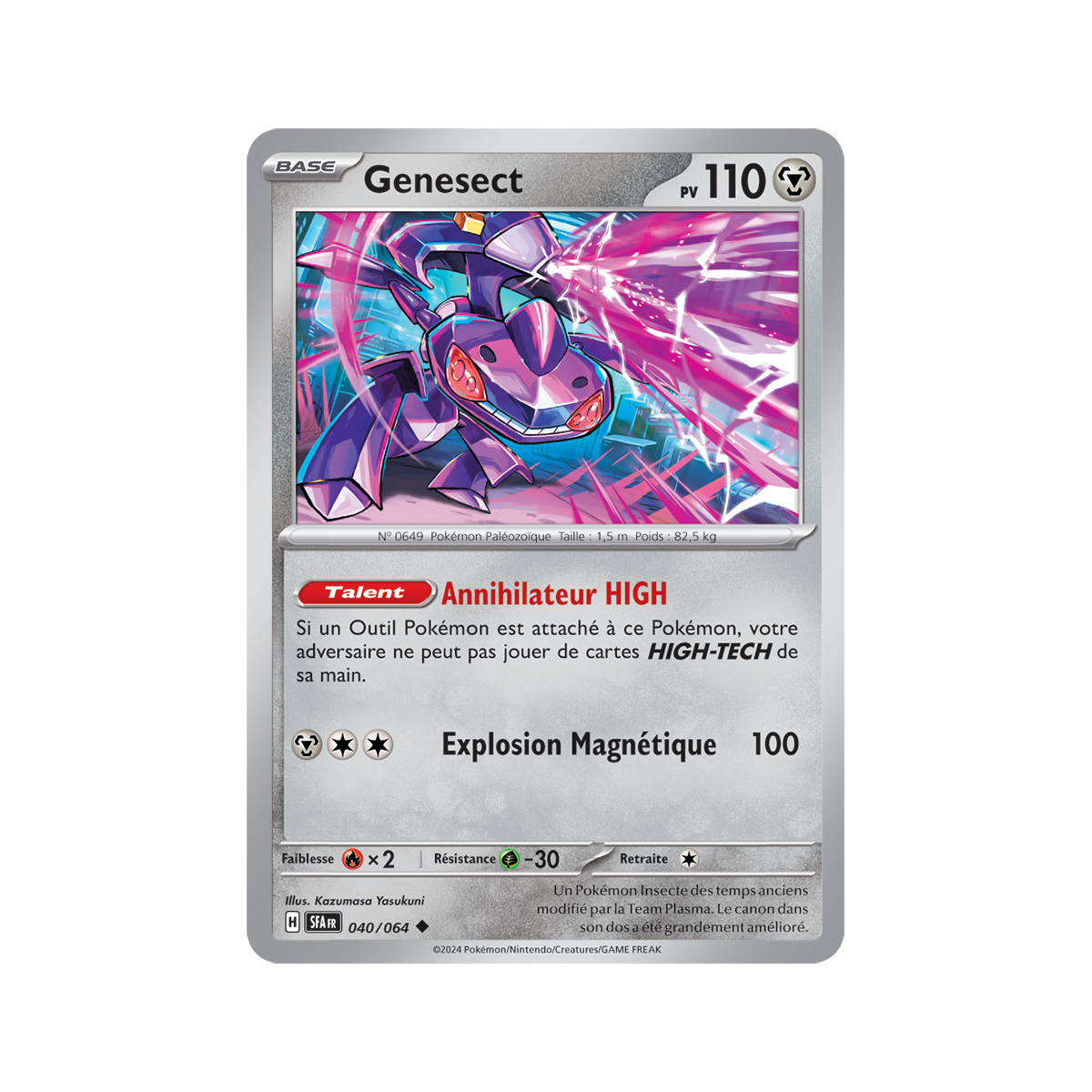 Item Genesect - Reverse 40/64 - Ecarlate et Violet Fable Nébuleuse