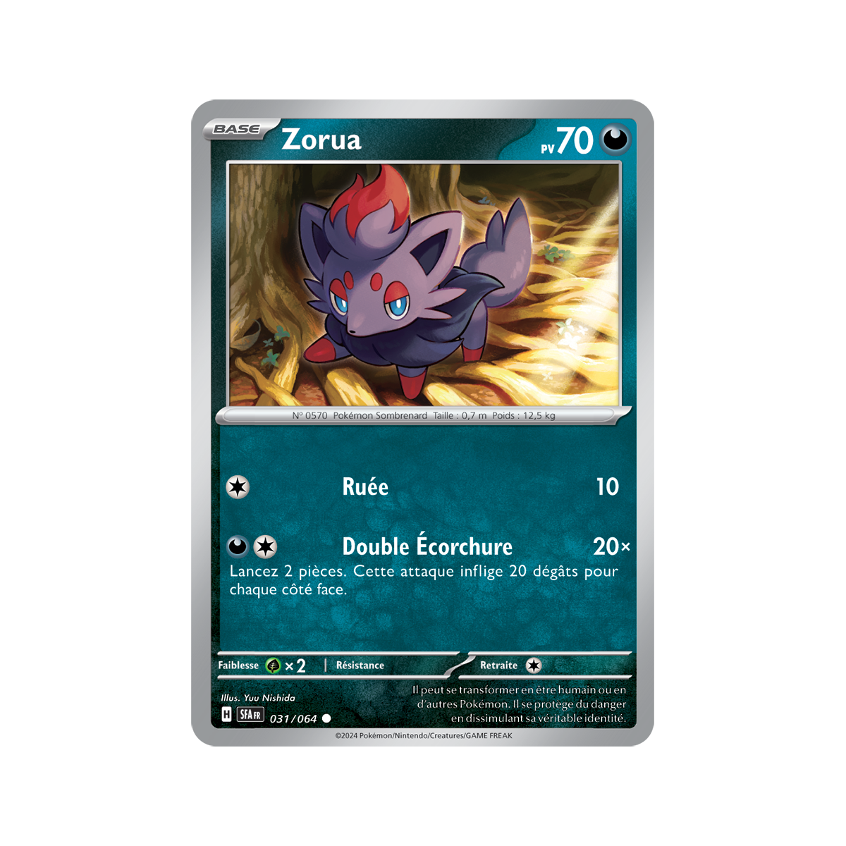 Zorua - Reverse 31/64 - Ecarlate et Violet Fable Nébuleuse