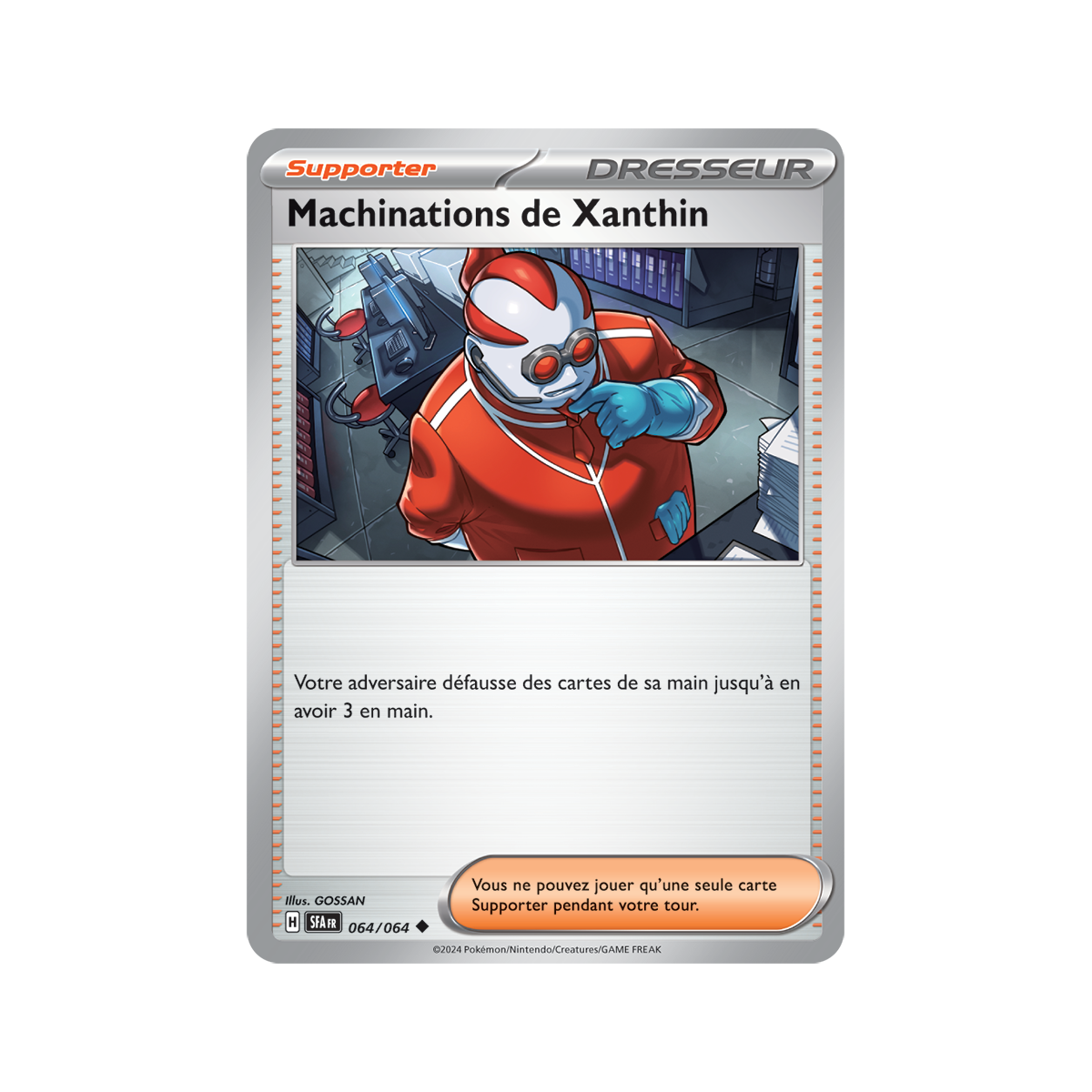 Machinations de Xanthin - Peu Commune 64/64 - Ecarlate et Violet Fable Nébuleuse