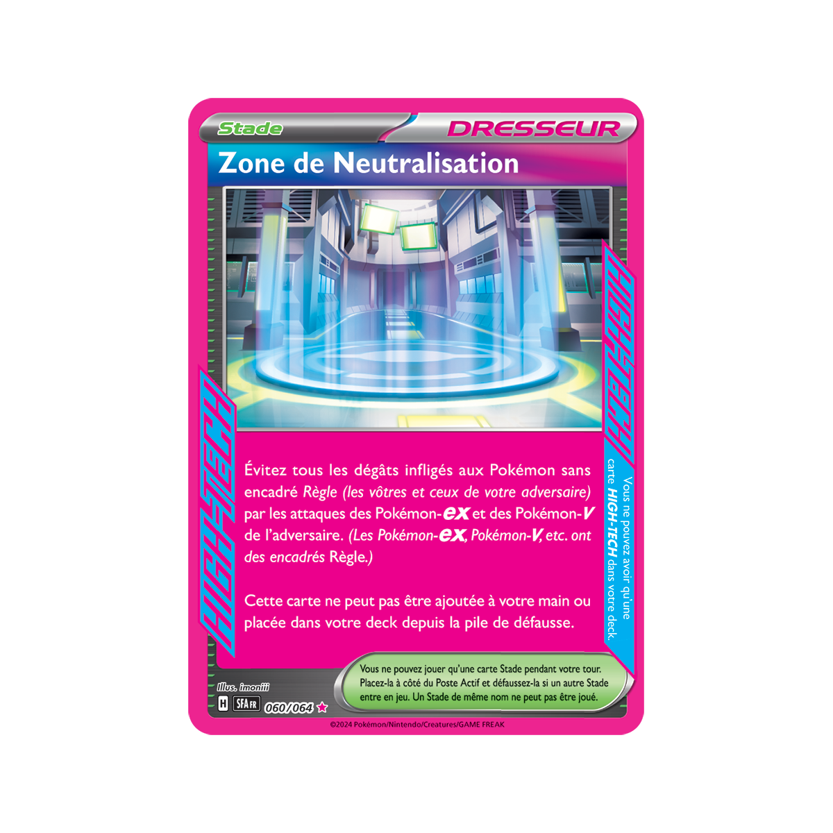 Zone de Neutralisation - ACE SPEC rare 60/64 - Ecarlate et Violet Fable Nébuleuse