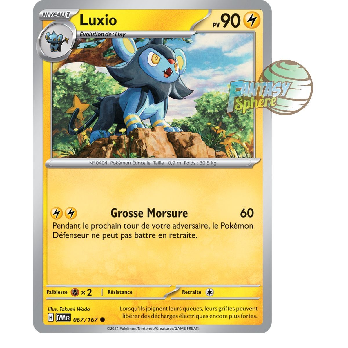 Item Luxio - Reverse 67/167 - Ecarlate et Violet Mascarade Crépusculaire