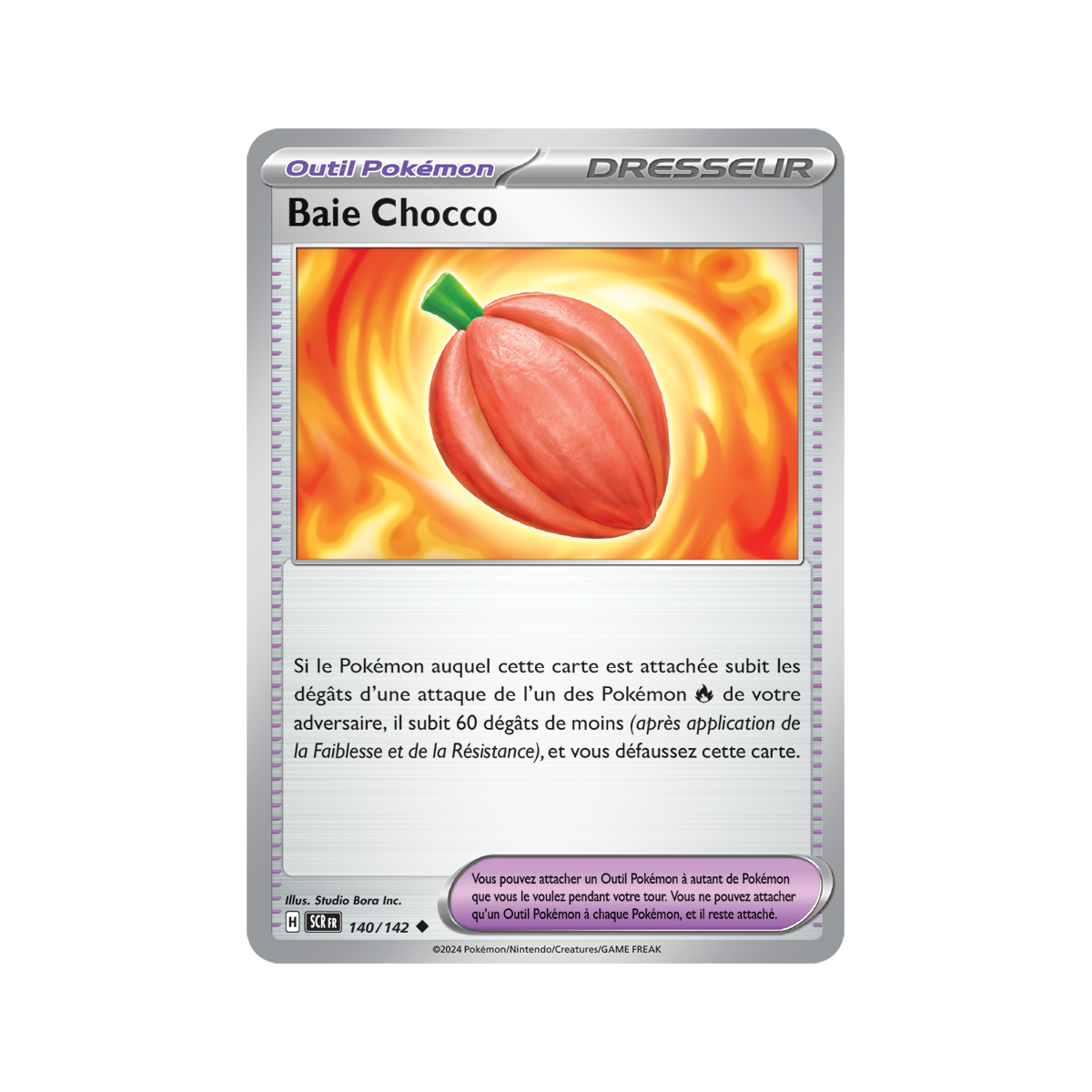 Item Baie Chocco - Reverse 140/142 - Ecarlate et Violet Couronne Stellaire