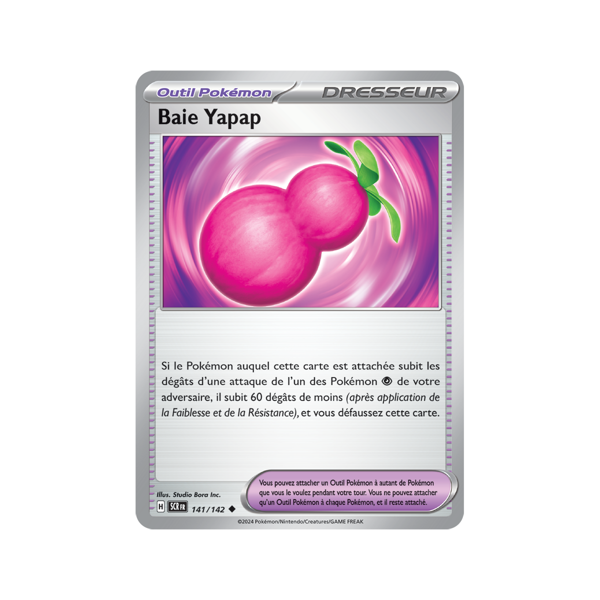 Baie Yapap - Reverse 141/142 - Ecarlate et Violet Couronne Stellaire