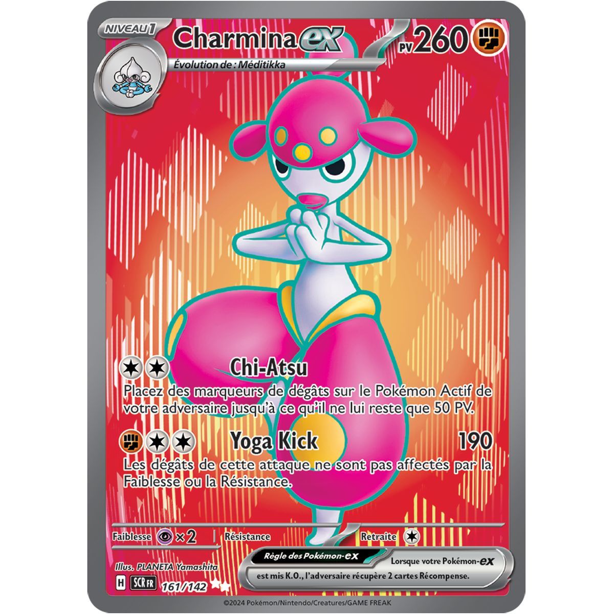 Item Charmina EX - Ultra Rare 161/142 - Ecarlate et Violet Couronne Stellaire