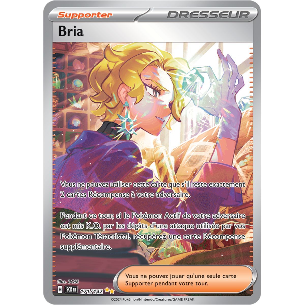 Bria - Special Illustration Rare 171/142 - Ecarlate et Violet Couronne Stellaire